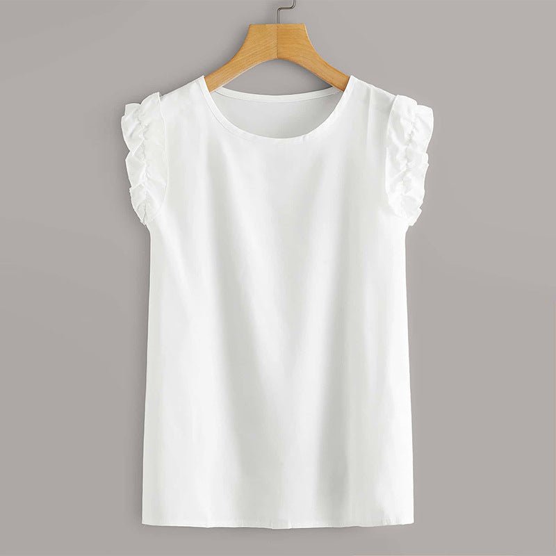 Summer new vacation style Amazon crew neck shirt women's clothing - Negative Apparel