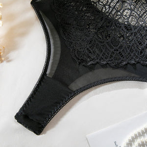 Summer suspenders sxy lace hollow body shaping jumpsuit ladies sxy underwear all - match outfit - Negative Apparel