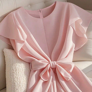 summer temperament short - sleeved thin shirt strap jumper - Negative Apparel