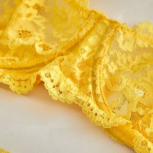 Suspender lace perspective sxy lingerie bra set - Negative Apparel