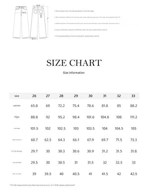 Tencel cotton drape wide - leg pants women's summer thin casual loose fashion thin flanged straight jeans - Negative Apparel