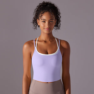 The Bare Bliss | Women's Seamless High - Neck Sports Bra - Negative Apparel