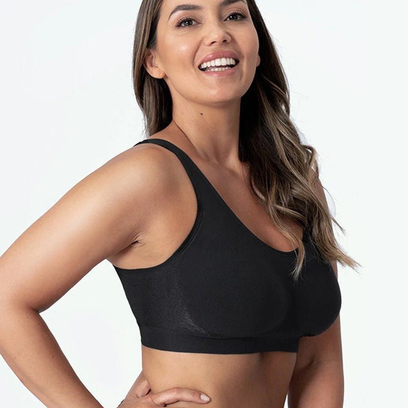 The Cloud Support | Wireless Full - Coverage Minimizer Bra - Negative Apparel