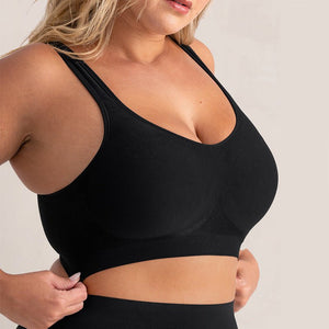 The Cloud Support | Wireless Full - Coverage Minimizer Bra - Negative Apparel