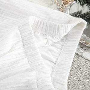 The Cozy Cloud Set | Women's Knit Hollow Long - Sleeve Pajama Set - Negative Apparel