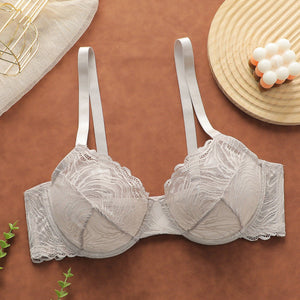 The Enchanted Lace Set | Women's Ultra - Thin See - Through Lace Bra & Panty Set - Negative Apparel