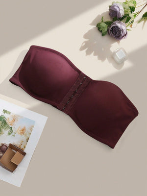 The Gravity Defier | Front - Buckle Strapless Seamless Bandeau - Negative Apparel