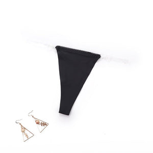The Ice Silk Tease | Women's Low - Rise Ice Silk Thong Panties - Negative Apparel