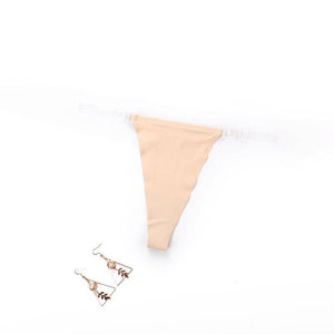 The Ice Silk Tease | Women's Low - Rise Ice Silk Thong Panties - Negative Apparel