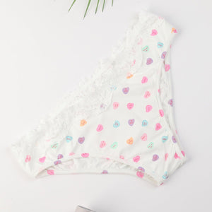 The Lace Dipped Thong | High - Stretch Snatched V - Cut Thong - Negative Apparel