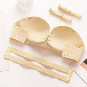 The Nude Whisper | Women's Wireless Push - Up Bra - Negative Apparel