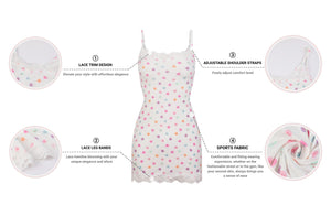 The Sculpt Lace Slip | Body - Contouring Mini Dress - Negative Apparel