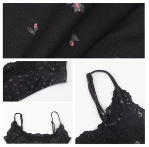 The Sculpt Scoop Bralette | Lace Body - Contouring Crop - Negative Apparel