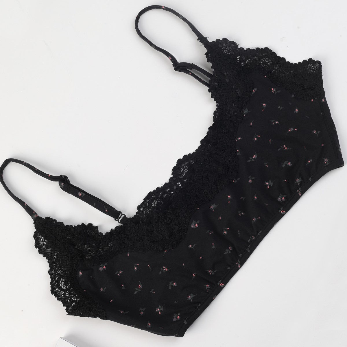 The Sculpt Scoop Bralette | Lace Body - Contouring Crop - Negative Apparel