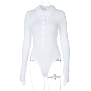 The Siren Edge | Women's Off - Shoulder Long - Sleeve Bodycon Jumpsuit - Negative Apparel