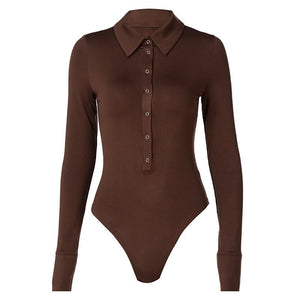 The Siren Edge | Women's Off - Shoulder Long - Sleeve Bodycon Jumpsuit - Negative Apparel