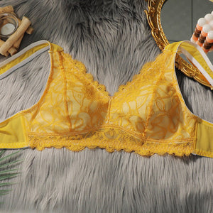 The Sunny Breeze | Plus Size Ultra - Thin Full Cup Wireless Bra - Negative Apparel