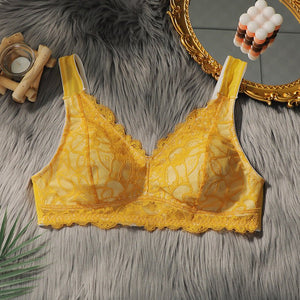 The Sunny Breeze | Plus Size Ultra - Thin Full Cup Wireless Bra - Negative Apparel