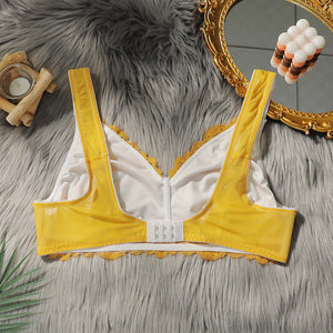 The Sunny Breeze | Plus Size Ultra - Thin Full Cup Wireless Bra - Negative Apparel