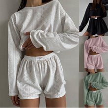 The Sweetheart Set | Heart - Print Cami & Slit - Short Loungewear - Negative Apparel