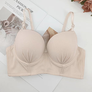 The Violet Whisper | Women's Lace Underwire Push - Up Bra - Negative Apparel