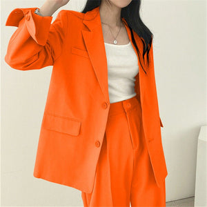 Thin Niche Stylish Two Pieces Suit Set - Negative Apparel