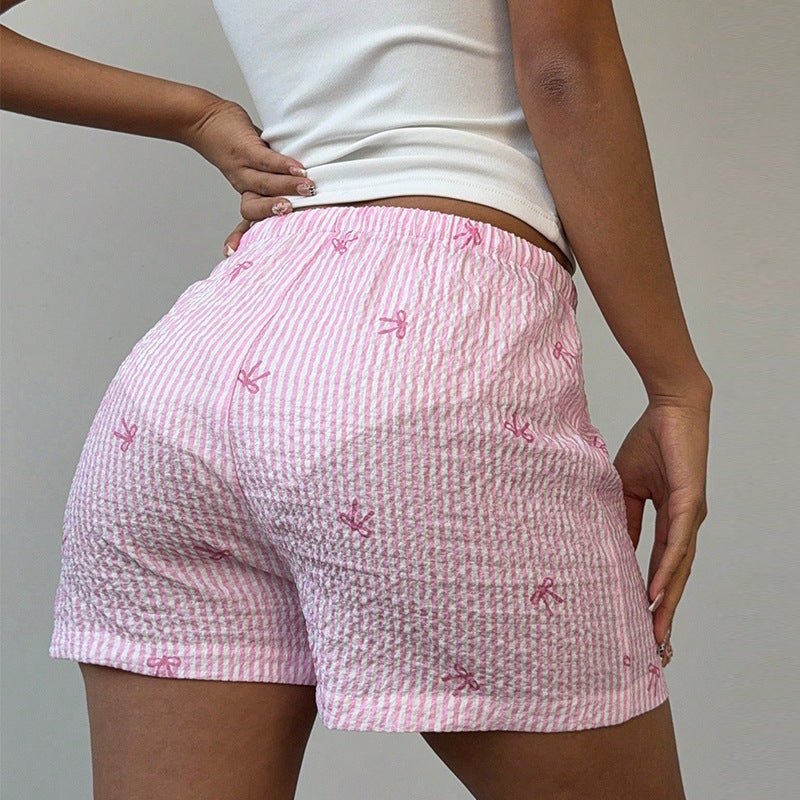 Wind beach pants polyester wide - leg hot pants women - Negative Apparel