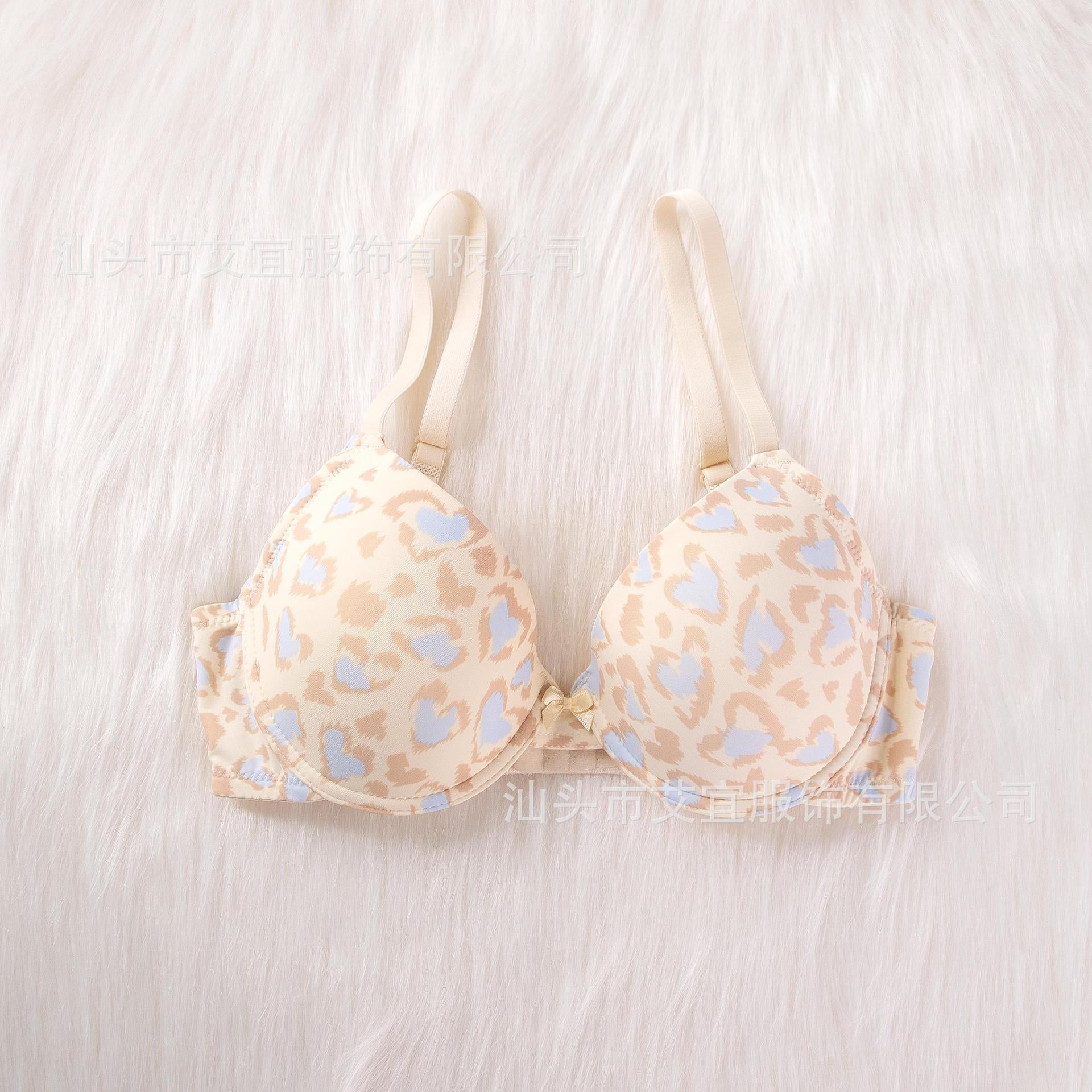 Women’s 3/4 Cup Gathering Tube Top Bra – Floral & Solid Colors - Negative Apparel