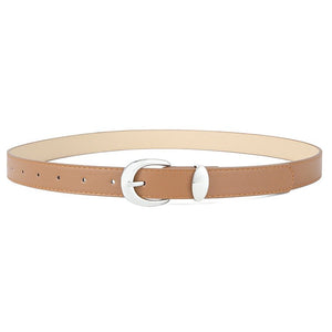Women's Belt Cowhide with Jeans Casual Pants Decoration Women's Belt - Negative Apparel