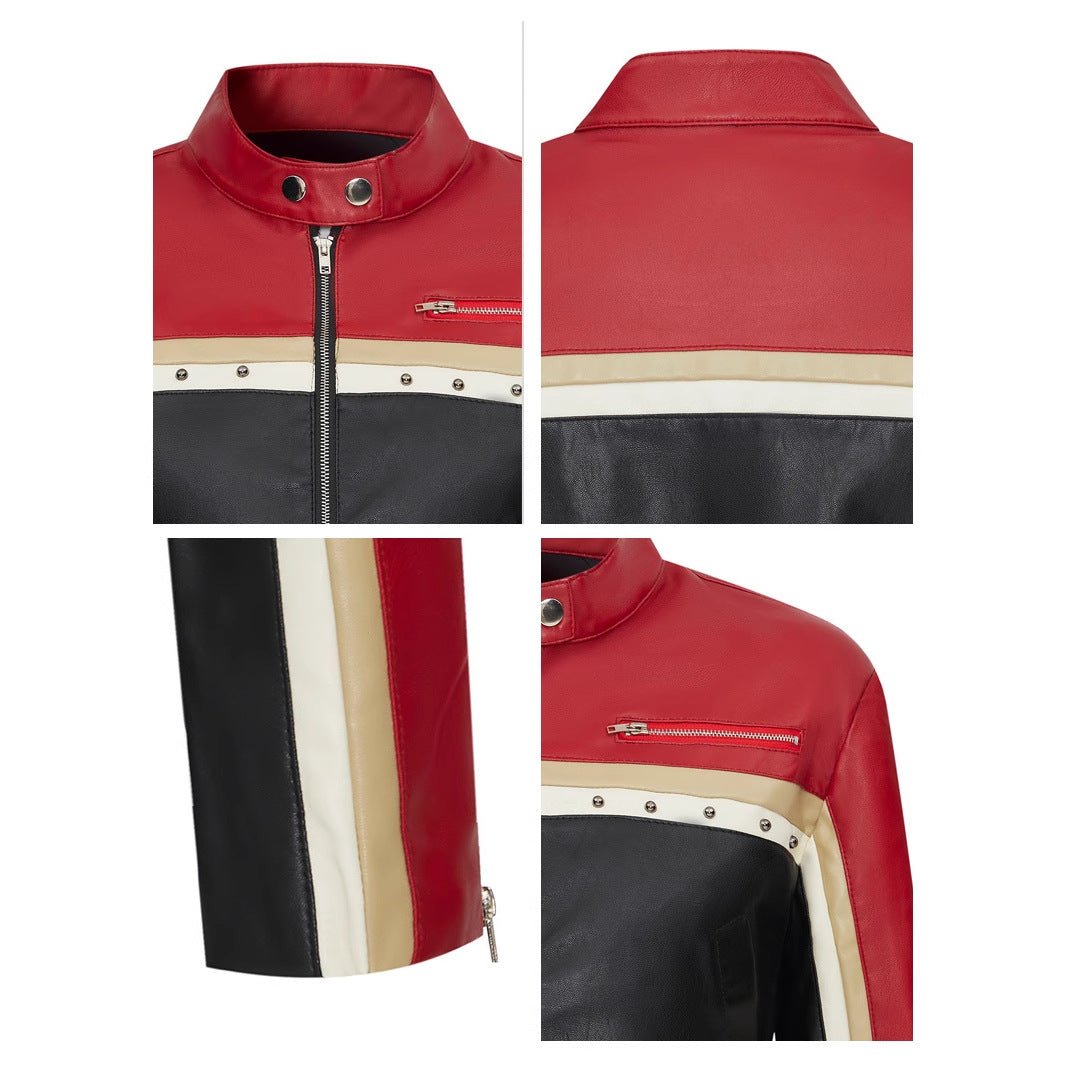 Women's Black PU Leather Jacket โ Loose Fit Street Hipster Style - Negative Apparel