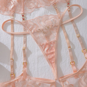 Women’s Champagne Lace Role - Playing Costume – School Uniform & Cute Girl Style | Spring 2025 Three - Point Outfit - Negative Apparel