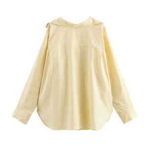 Women's Classic Loose Poplin Shirt - Negative Apparel