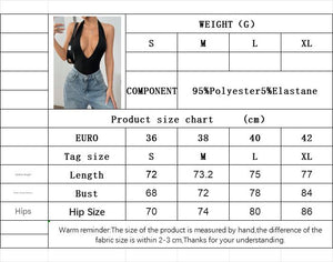 Women's clothing sexy neck jumpsuit spring and summer new Spice Girl backless tapered three - point pants - Negative Apparel