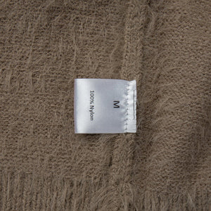 Women’s Gold Mink V - Neck Cardigan | Soft Nylon Retro Sweater | Loose Fit Button Front | Autumn 2023 Fashion - Negative Apparel