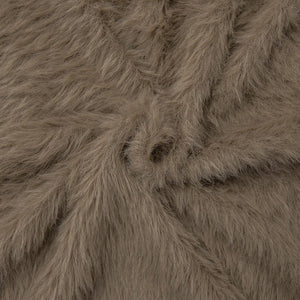 Women’s Gold Mink V - Neck Cardigan | Soft Nylon Retro Sweater | Loose Fit Button Front | Autumn 2023 Fashion - Negative Apparel