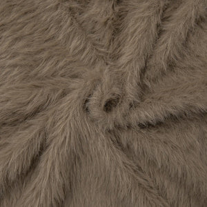 Women’s Gold Mink V - Neck Cardigan | Soft Nylon Retro Sweater | Loose Fit Button Front | Autumn 2023 Fashion - Negative Apparel