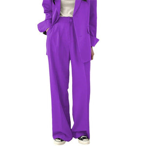 Women's high - end suit pants - Negative Apparel