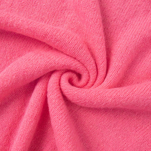 Women’s Ice Cream Color Mohair Cardigan | Soft Pastel Knit Sweater | Korean Style Thick Button - Up Autumn 2025 - Negative Apparel