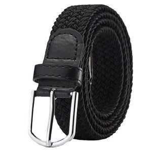 Women's Korean style fashion elastic elastic braided belt unisex student versatile decorative belt - Negative Apparel