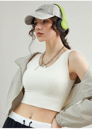 Women’s Nylon Mesh Pullover Top – High Elastic Short - Length Gauze Shirt for Spring 2025, Japanese & Korean Casual Style - Negative Apparel