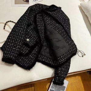 Women’s Padded Crew Neck Jacket – Thick Winter Casual Korean Style, Winter 2025 Collection - Negative Apparel