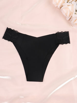 Women’s Seamless Ice Silk Panties – Mid - Waist, Breathable & Quick - Dry | Spring 2025 - Negative Apparel