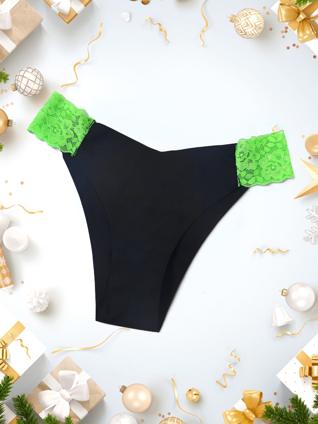 Women’s Seamless Ice Silk Panties – Mid - Waist, Breathable & Quick - Dry | Spring 2025 - Negative Apparel