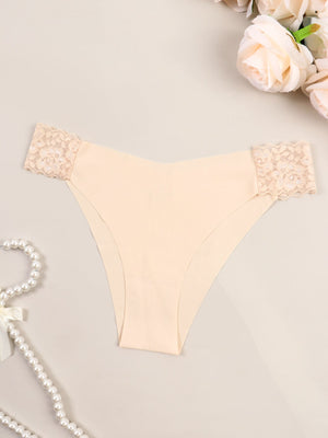 Women’s Seamless Ice Silk Panties – Mid - Waist, Breathable & Quick - Dry | Spring 2025 - Negative Apparel