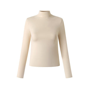 Women’s Semi - Turtleneck Mask Top – Slim Fit Warm Inner & Outer Wear - Negative Apparel