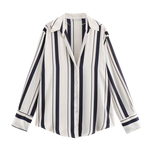 Women's Silk Satin Shirt - 20 Colors - Negative Apparel