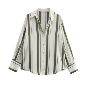 Women's Silk Satin Shirt - 20 Colors - Negative Apparel