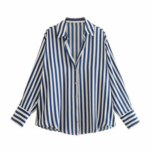 Women's Silk Satin Shirt - 20 Colors - Negative Apparel