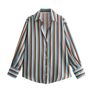 Women's Silk Satin Shirt - 20 Colors - Negative Apparel