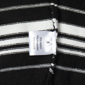 Women’s Striped Lapel Pullover Sweater | Loose Fit Casual Knit Top | Japanese & Korean Contrast Color Knitwear – Summer 2025 Collection - Negative Apparel